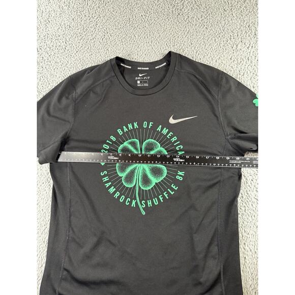 Nike T Shirt Men Large Dri Fit Bank‎ Of America Shamrock Short Sleeve Crew Neck - Picture 3 of 7
